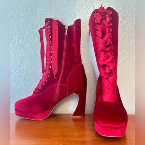 Touch of Cyn Red Boots
